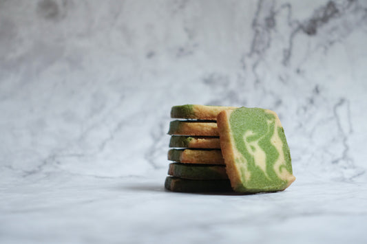 Matcha green tea pound cake