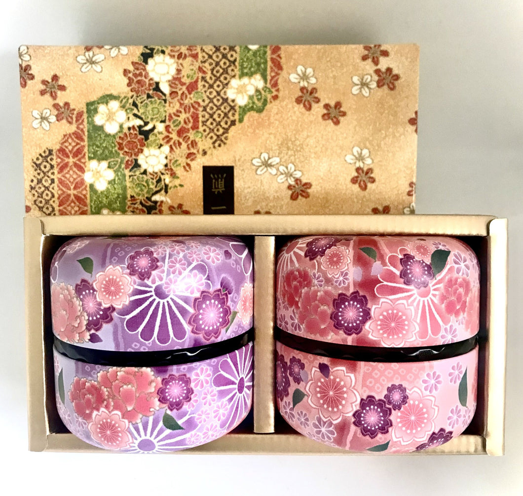 Tea Gift Set (Sencha with 2 Canisters)